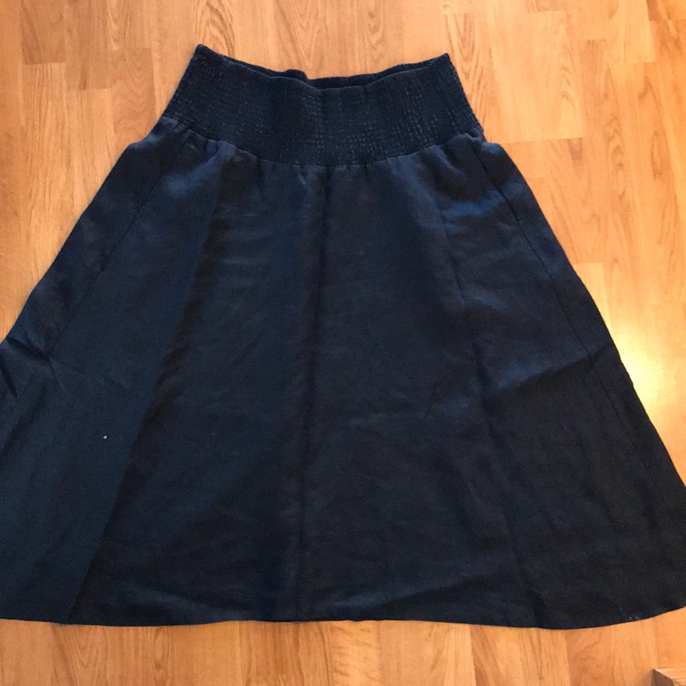 Eileen Fisher Linen skirt with pockets